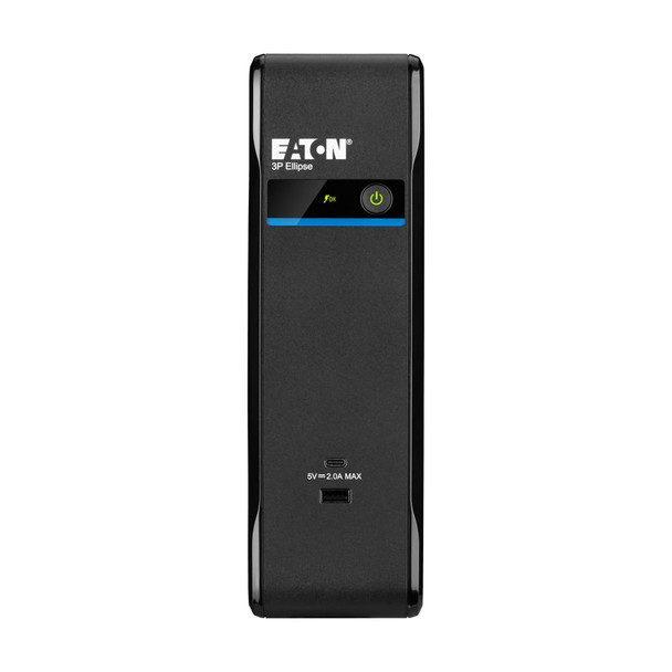 Eaton 3P Ellipse 700 USB IEC UPS – 700VA/420W, C13 Outlets & USB Charging