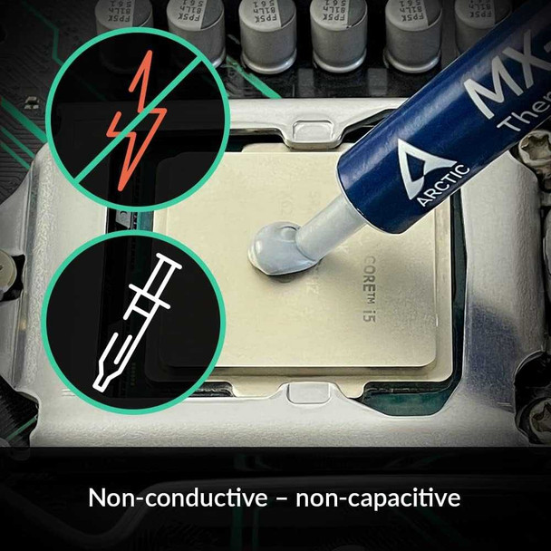 Arctic MX-4 Thermal Compound, 8g Syringe, 8.5W/mK physical ARCTIC New ACTCP00008B MemoX