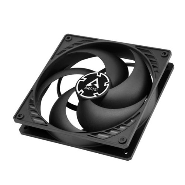 Arctic P14 14cm Pressure Optimised PWM PST Case Fan for Continuous Operation, Black, 9 Blades, Dual Ball Bearing, 200-1700 RPM Arctic P14 14cm Pressure Optimised PWM PST Case Fan for Continuous Operation, Black, 9 Blades, Dual Ball Bearing, 200-1700 RPM
