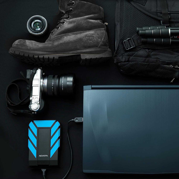 ADATA 1TB HD710 Pro Rugged External Hard Drive, 2.5", USB 3.1, IP68 Water/Dust Proof, Shock Proof, Blue physical ADATA New AHD710P-1TU31-CBL MemoX