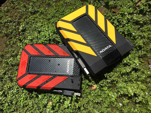ADATA 1TB HD710 Pro Rugged External Hard Drive, 2.5", USB 3.1, IP68 Water/Dust Proof, Shock Proof, Yellow physical ADATA New AHD710P-1TU31-CYL MemoX