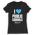 I Love Public Schools (Unisex & Women's Black Tee)
