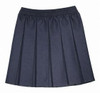 Girls  Navy Box Pleat Skirt