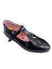 GIRLS BLACK PATENT LEATHER SCHOOL SHOE (TATIANA)