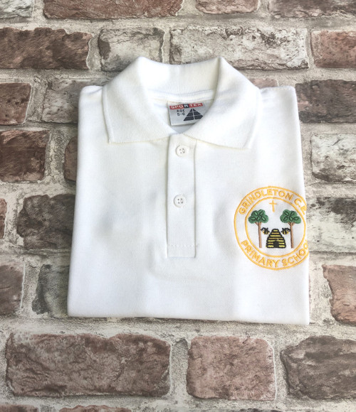 Grindleton White Poloshirt