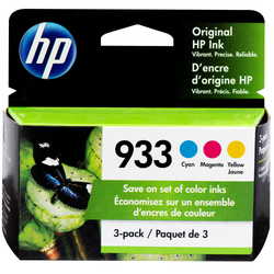N9H56FN | HP 933 | Original HP Inkjet Cartridges Tri-Color Pack - Cyan, Magenta, Yellow