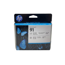 C9463A | HP 91 | Original HP Printhead (Two-Color Pack) - Light Gray, Photo Black