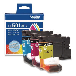 LC5013PKS | Original Brother Ink Cartridge 3-Pack - Cyan, Magenta, Yellow