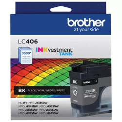 LC-406BKS | Original Brother Inkvestment Tank Ink Cartridge - Black