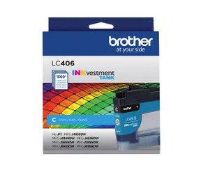 LC-406CS | Original Brother Inkvestment Tank Ink Cartridge - Cyan