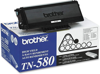 Original Brother TN-580 Black High-Yield Laser Toner Cartridge