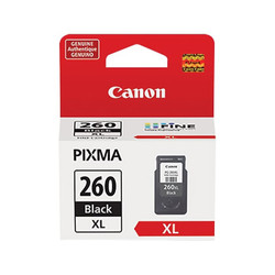 3706C001 | Canon PG-260XL | Original Canon High-Yield Ink Cartridge - Black