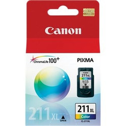 Original Canon CL211XL High Yield Color Inkjet Cartridge for MP240, MP480 &amp MX330