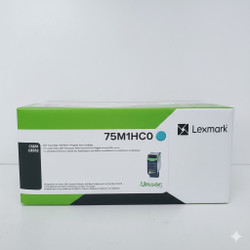 75M1HC0 | CS531/CX532 | Original Lexmark High-Yield Toner Cartridge - Cyan