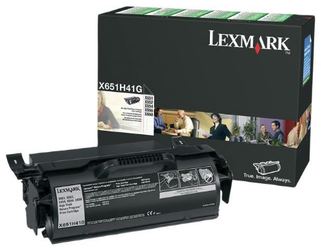 Original Lexmark X651H41G X651/X652 Return Program High-Yield Toner Cartridge Taa
