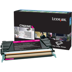 C746A2MG | Original Lexmark Toner Cartridge – Magenta