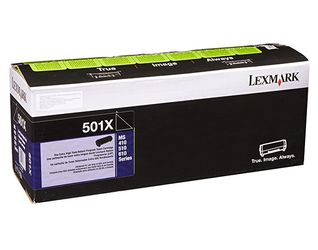 Original Lexmark 50F1X00 501X Ms410 Black Return Program Extra High-Yield Unison Toner Cartridge