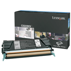 Original Lexmark C5222KS C522/24 Black Toner Cartridge
