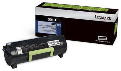 Original Lexmark 50F0U0G Unison 501u Return Program Ultra High-Yield Toner Cartridge
