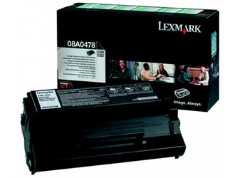 Original Lexmark 08A0478 High-Yield *RP Toner Cartridge  Black