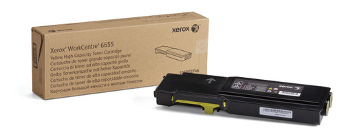106R02746 | WorkCentre 6655 | Original Xerox Toner Cartridge - Yellow