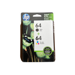 X4D92AN | HP 64 | Original HP Ink Cartridge - Black, Cyan, Yellow, Magenta