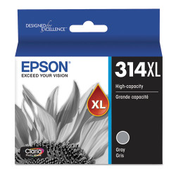 T314XL720S | Epson® 314XL | Original Epson® (T314XL720-S) Claria® High-Yield Ink Cartridge - Gray