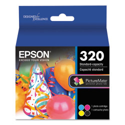 T320 | Epson® 320 | Original Epson® Ink Cartridge - Black, Cyan, Magenta, Yellow