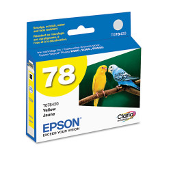 T078420S | Epson® 78 | Original Epson® (T078420-S) Claria® Ink Cartridge - Yellow