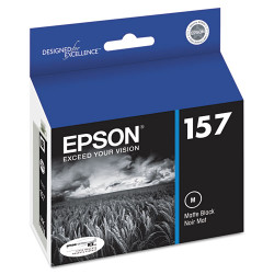 T157820 | Epson® 157 | Original Epson® UltraChrome® K3 Ink Cartridge - Matte Black
