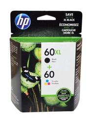 N9H59FN | HP 60XL | Original HP High-Yield Ink Cartridges - Black, Cyan, Yellow, Magenta