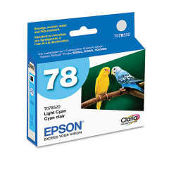 T078520S | Epson® 78 | Original Epson® (T078520-S) Claria® Ink Cartridge - Light Cyan