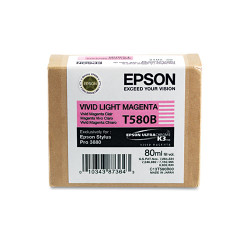 T580B00 | Original Epson® UltraChrome® K3 Ink Cartridge - Vivid Light Magenta