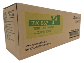 TK867Y | 1T02JZAUS0 | Original Kyocera TK-867Y Toner Cartridge - Yellow