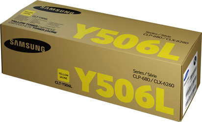 CLT-Y506L | Original Samsung (SU515A) High-Yield Toner Cartridge – Yellow