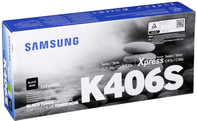 CLTK406S | Original Samsung (CLT-K406S) Toner Cartridge – Black