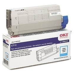 43866103 | Original OKI Toner Cartridge - Cyan