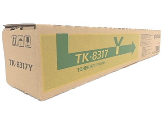 TK8317Y | 1T02MVAUS0 | Original Kyocera TK-8317Y Toner Cartridge - Yellow