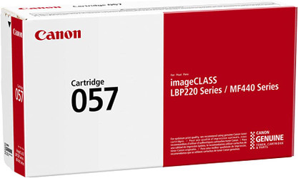 3009C001 | Canon 057 | Original Canon Toner Cartridge - Black