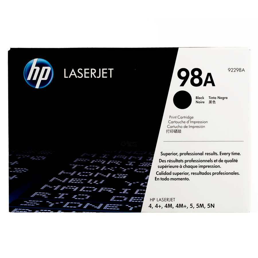 92298A | HP 98A | Original HP LaserJet Toner Cartridge - Black