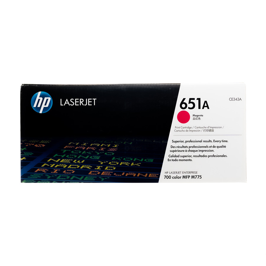 CE343A | HP 651A | Original HP Toner Cartridge – Magenta