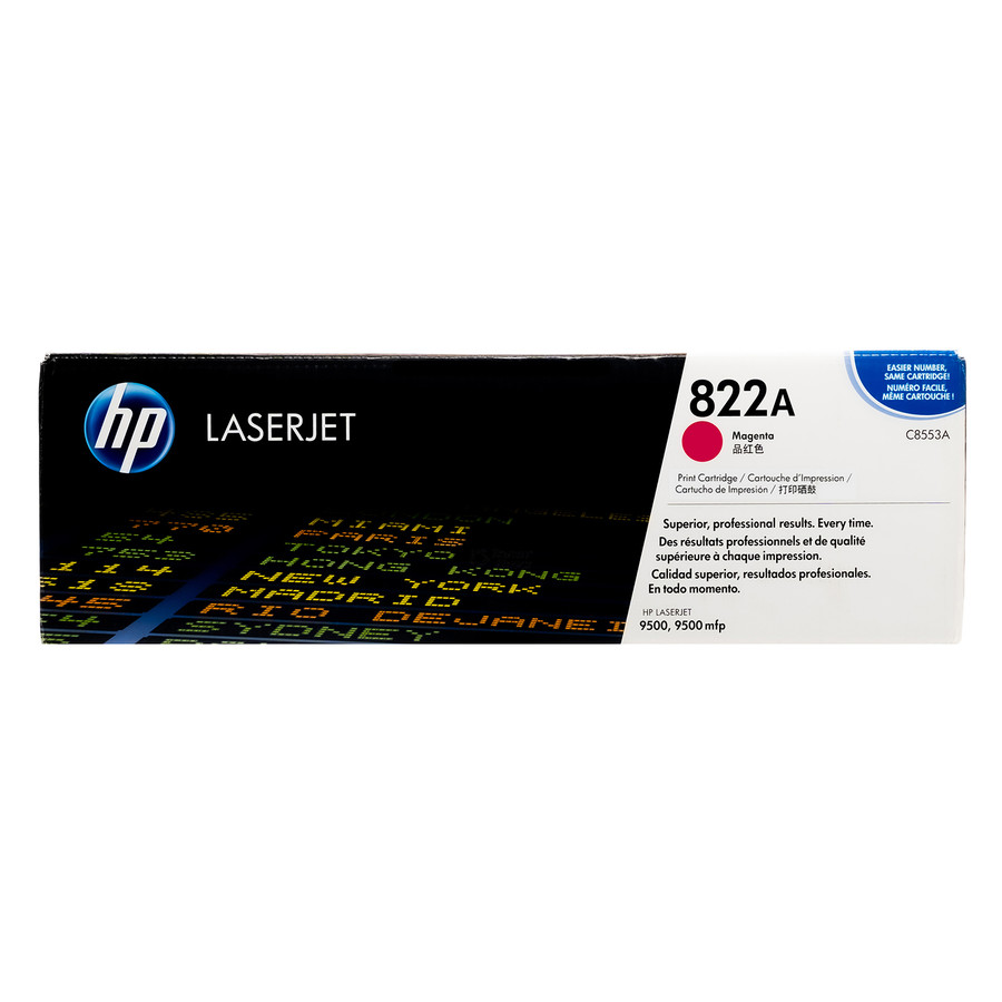 C8553A | HP 822A | Original HP LaserJet Toner Cartridge - Magenta