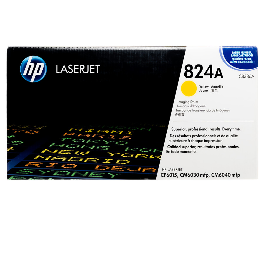 CB386A | HP 824A | Original HP Drum Unit – Yellow