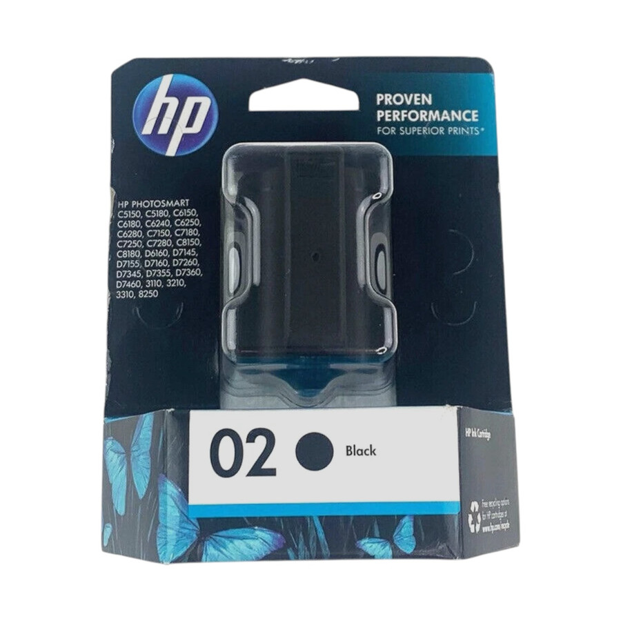 C8721WN | HP 02 | Original HP Ink Cartridge – Black