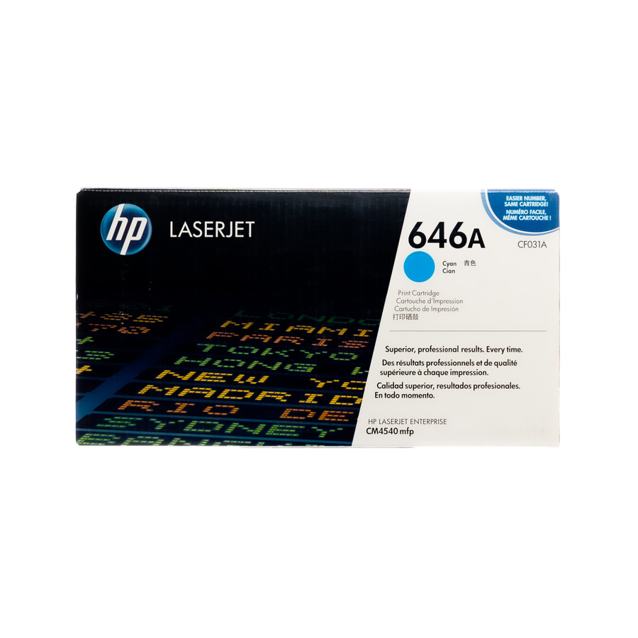 CF031A | HP 646A | Original HP Toner Cartridge – Cyan