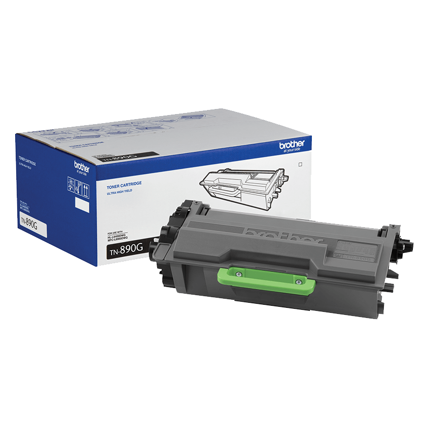 Original Brother TN-890G Black Ultra High Yield Toner Cartridge (TN890G)
