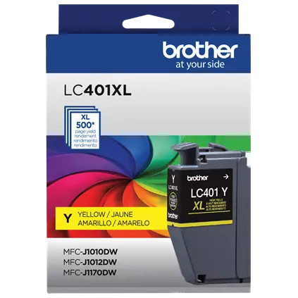 LC-401XLYS | Original Brother High-Yield Ink Cartridge - Yellow