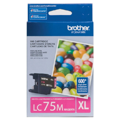 LC-75 | Original Brother High-Yield Ink Cartridge – Magenta