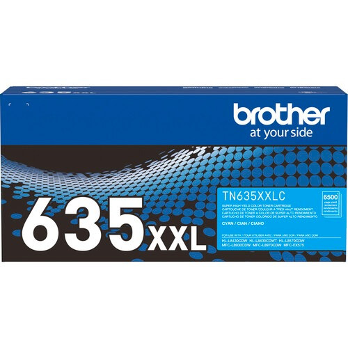 TN-635XXLC | Original Brother Super High-Yield Toner Cartridge - Cyan