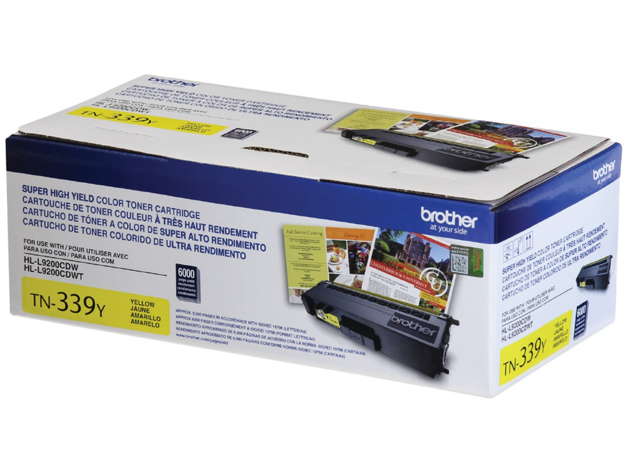 TN-339Y | Original Brother Super High-YieldToner Cartridge – Yellow